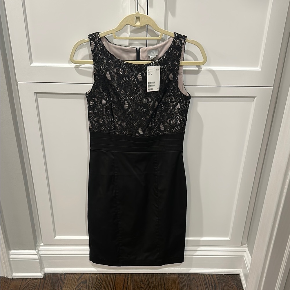 Elegant Black Lace Dress